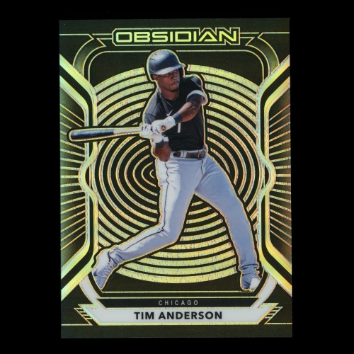 Tim Anderson 2021 Obsidian White Sox