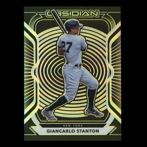 Giancarlo Stanton 2021 Obsidian Yankees