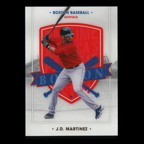 J.D. Martinez 2021 America's Pastime Red Sox