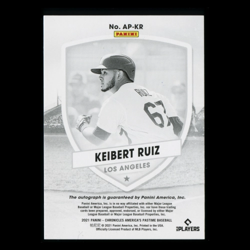 Keibert Ruiz 2021 America's Pastime Auto Dodgers 36/99