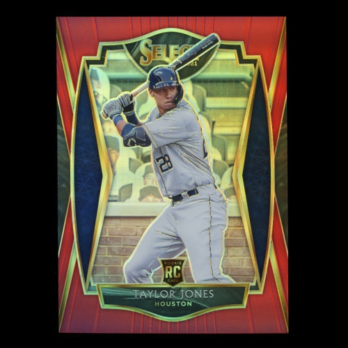 Taylor Jones RC 2021 Select Red Rookie Astros 022/199