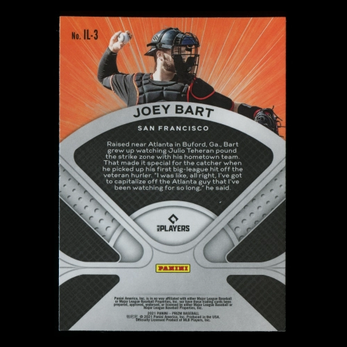 Joey Bart 2021 Prizm Illumination Giants