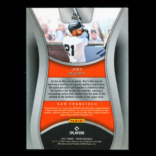 Joey Bart 2021 Prizm Rookie Class Giants