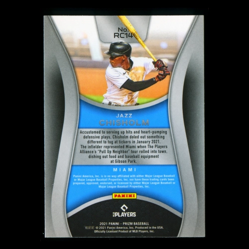 Jazz Chisholm 2021 Prizm Rookie Class Marlins