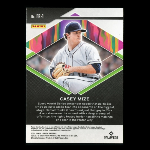 Casey Mize RC 2021 Prizm Fearless Rookie Tigers