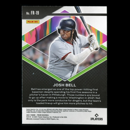 Josh Bell 2021 Prizm Fearless Nationals