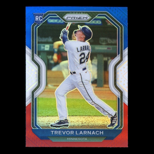 Trevor Larnach RC 2021 Prizm Red White & Blue Rookie Twins