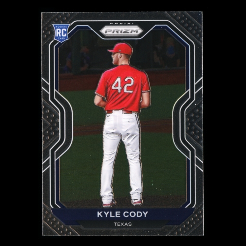 Kyle Cody RC 2021 Prizm Rookie Rangers