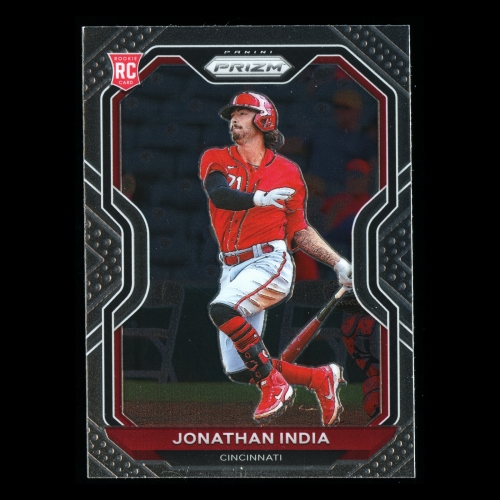 Jonathan India RC 2021 Prizm Rookie Reds