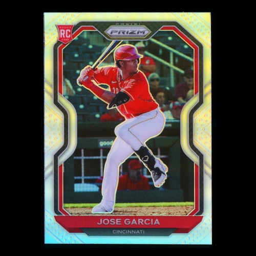 Jose Barrero RC 2021 Prizm Silver Rookie Reds (Name Change)