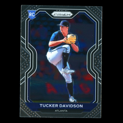 Tucker Davidson RC 2021 Prizm Rookie Braves