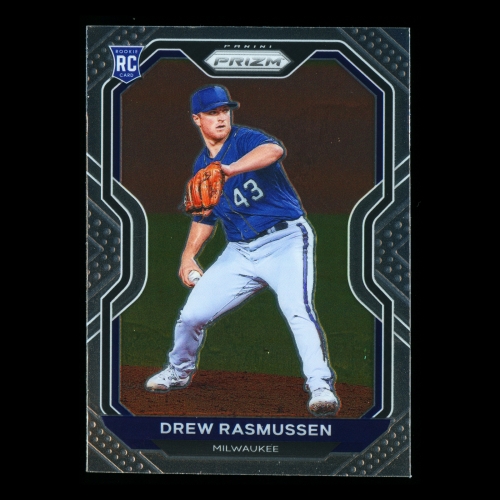 Drew Rasmussen RC 2021 Prizm Rookie Brewers