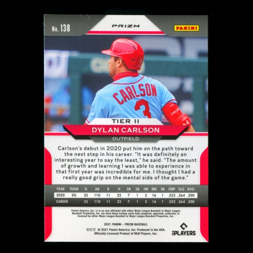 Dylan Carlson RC 2021 Prizm Silver Rookie Cardinals