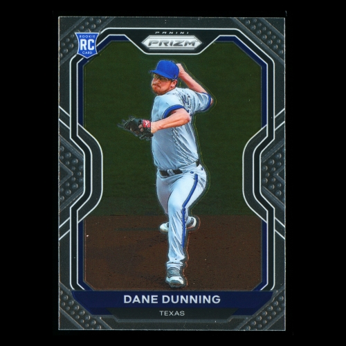 Dane Dunning RC 2021 Prizm Rookie Rangers