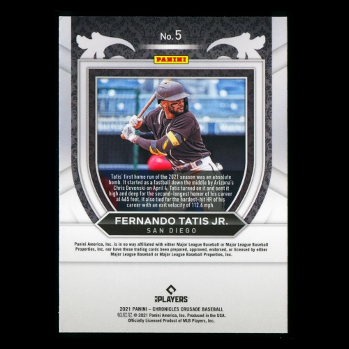 Fernando Tatis Jr. 2021 Crusade Padres