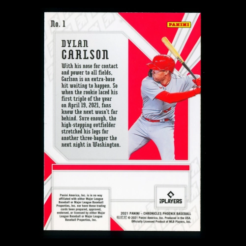 Dylan Carlson RC 2021 Phoenix Building Blocks Rookie Cardinals