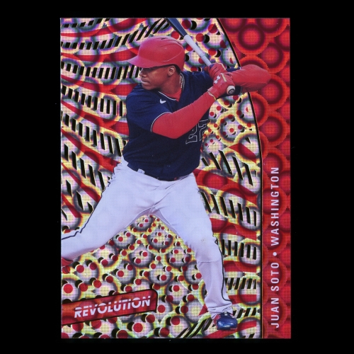 Juan Soto RC 2021 Revolution Groove Nationals