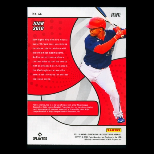 Juan Soto RC 2021 Revolution Groove Nationals