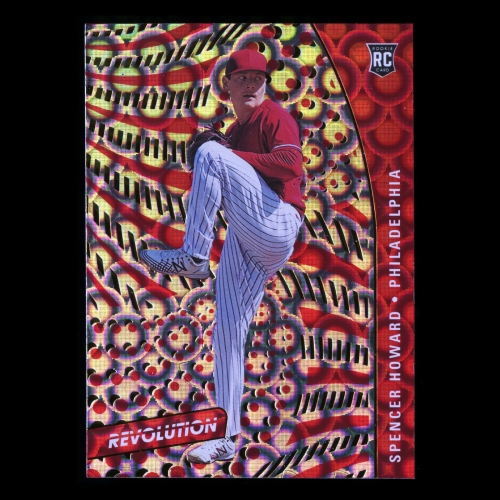 Spencer Howard RC 2021 Revolution Groove Rookie Phillies