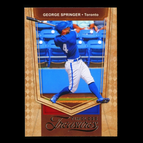 George Springer 2021 Timeless Treasures Blue Jays