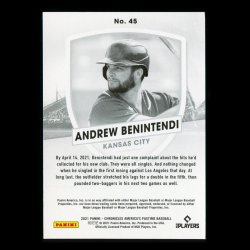 Andrew Benintendi 2021 America's Pastime Royals
