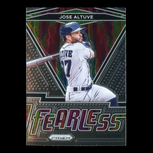 Jose Altuve 2021 Prizm Fearless Astros