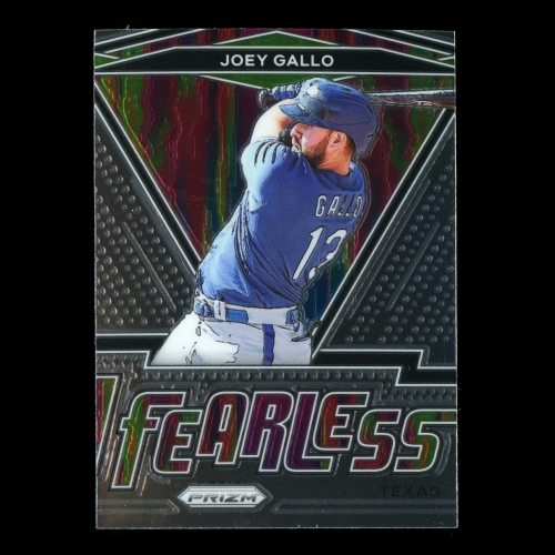 Joey Gallo 2021 Prizm Fearless Rangers