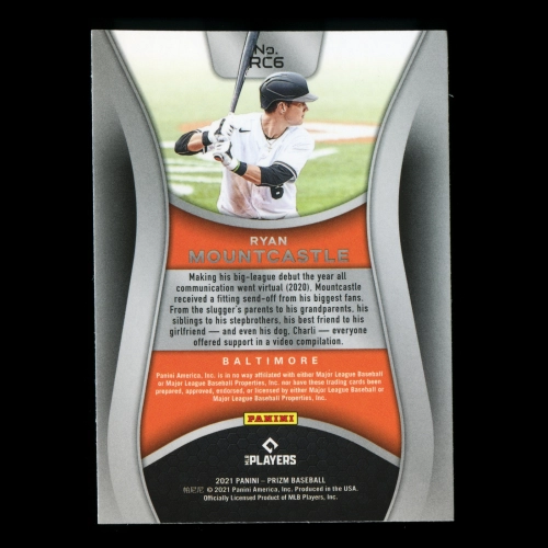 Ryan Mountcastle 2021 Prizm Rookie Class Orioles