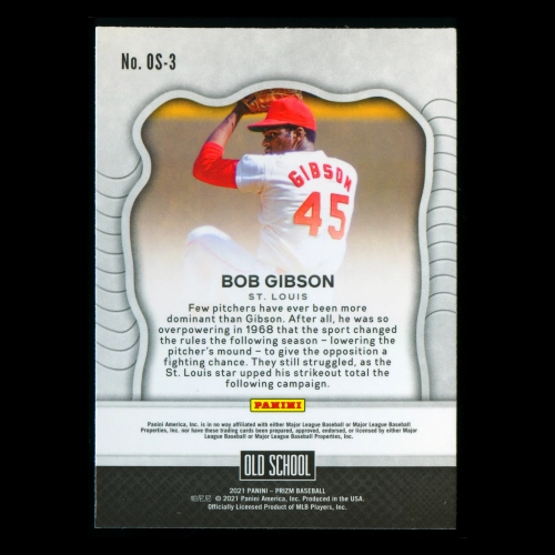 Bob Gibson 2021 Prizm Old School Cardinals