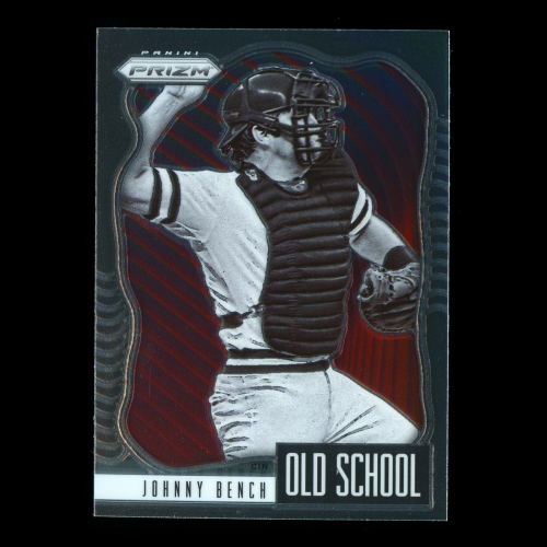 Jonny Bench 2021 Prizm Old School Reds