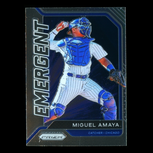 Miguel Amaya 2021 Prizm Emergent Cubs