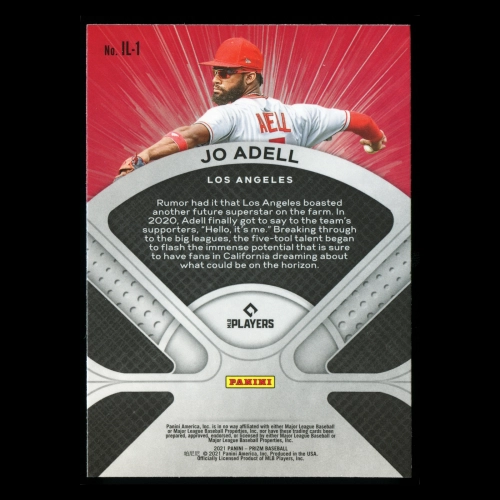 Jo Adell 2021 Prizm Illumination Angels (2)