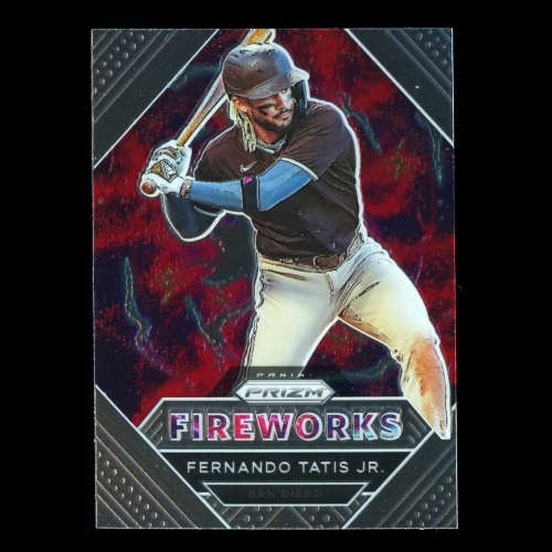 Fernando Tatis Jr. 2021 Prizm Fireworks Padres
