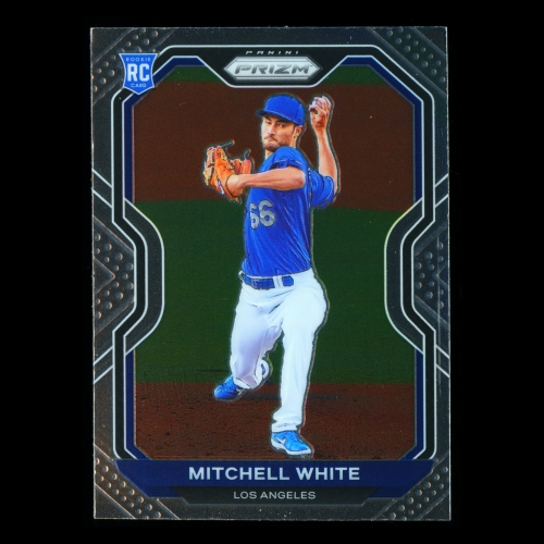Mitchell White RC 2021 Prizm Rookie Dodgers