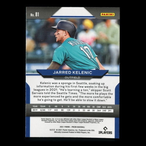 Jarred Kelenic RC 2021 Prizm Rookie Mariners