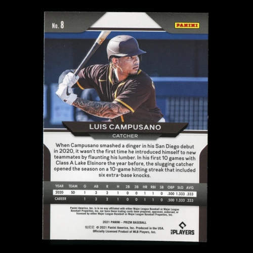 Luis Campusano RC 2021 Prizm Rookie Padres