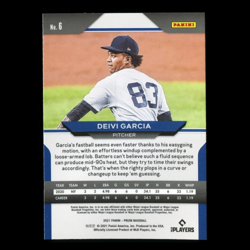 Deivi Garcia RC 2021 Prizm Rookie Yankees
