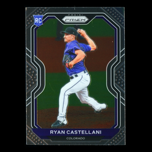 Ryan Castellani RC 2021 Prizm Rookie Rockies