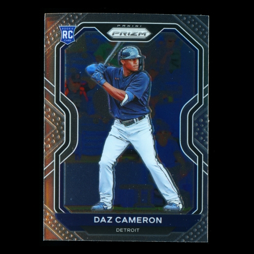 Daz Cameron RC 2021 Prizm Rookie Tigers