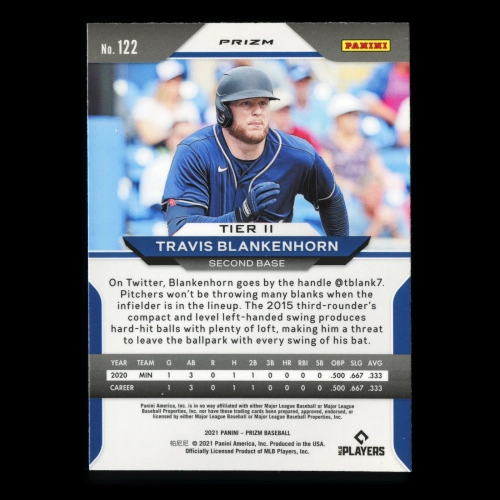 Travis Blankenhorn RC 2021 Prizm Red Rookie Twins