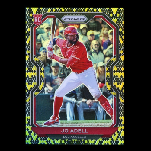 Jo Adell RC 2021 Prizm Snake Skin Rookie Angels 10/50