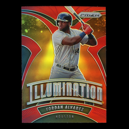 Yordan Alvarez  2020 Prizm Illumination Red Astros