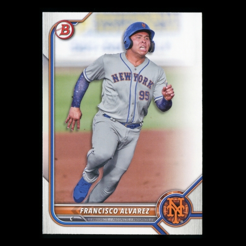 Francisco Alvarez 2022 Bowman Prospects Mets