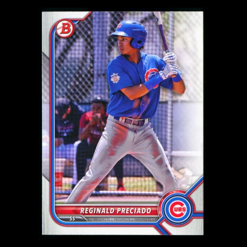 Reginald Preciado 2022 Bowman Prospects Cubs