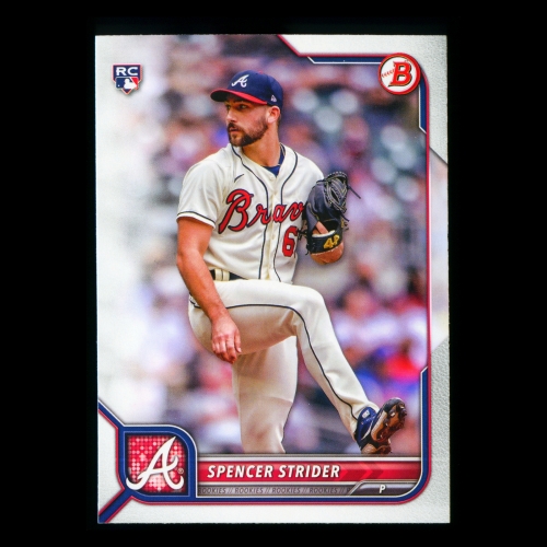 Spencer Strider RC 2022 Bowman Rookie Braves