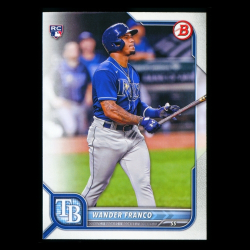 Wander Franco RC 2022 Bowman Rookie Rays