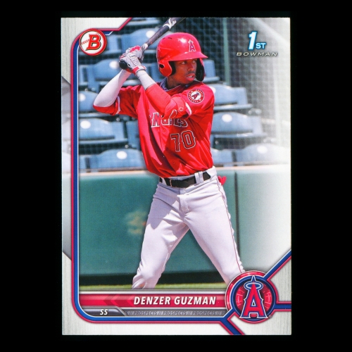 Denzer Guzman 2022 Bowman 1st Prospect Angels