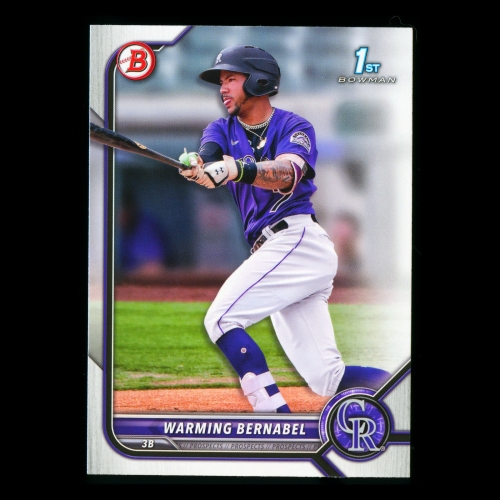 Warming Bernabel 2022 Bowman 1st Prospect Rockies