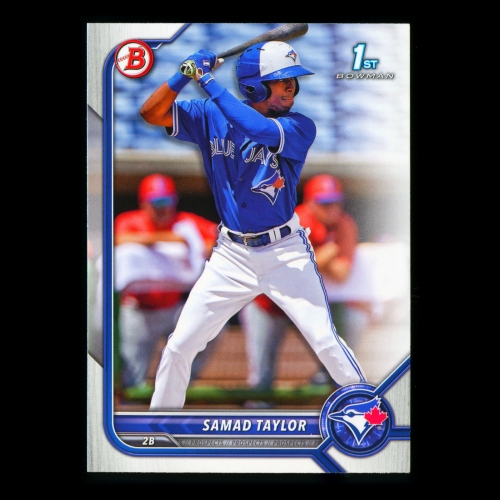 Samad Taylor 2022 Bowman 1st Prospect Blue Jays