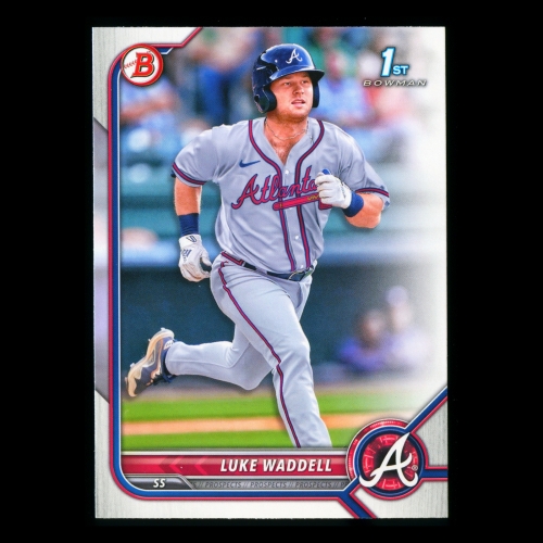 Luke Waddell 2022 Bowman 1st Prospect Braves